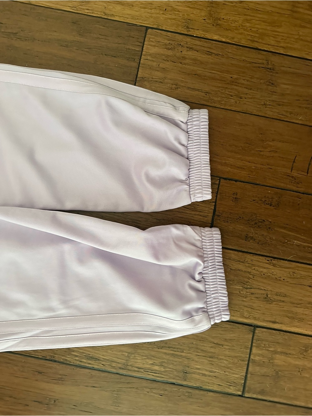 adidas Lavender Track Joggers with Side Stripes - Picture 3 of 6